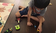 林志颖终于晒Kimi了 黑米哥哥还是那么帅