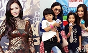儿子跟柏芝学Fashion 外出逛街都是自己选衣帽