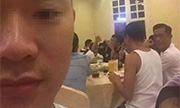 古天乐巴西拍戏晒了个爽，黑得连五官都看不清