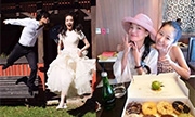 林心如恭喜舒淇结婚：太开心了 今年是个好年