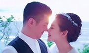贾静雯前夫婚纱照曝光 女方：我们很幸福