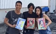 舒淇新片杀青开心到不行 晒与夫君同框合照