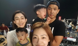 范玮琪夫妇来探班，小S却让双胞胎离场……