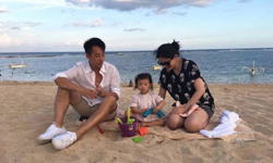 汪小菲晒一家三口秀幸福 网友：你儿子呢？