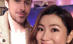 Selina懒理前夫绯闻 开心晒与好莱坞影星合影