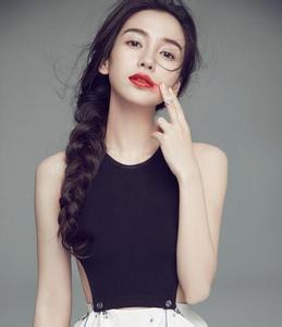 性感美妆的angelababy