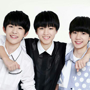 TFBOYS曾经参加电视剧合影